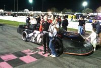 Benjamin3 Kyle Benjamin SpeedWeeks Super Late Models Win #3